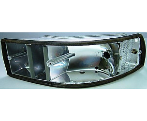 Tail Light Housing, Right, 911 912 1969-1983 Has Silver Reflector Internals  (90163194200)