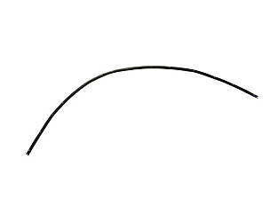 Door Seal, Velvet, Left 911 1974-89 930  (91154240301)