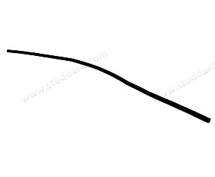 Door Seal, Velvet, Left, 911 964 993 1986-1998. 911.542.403.03  (91154240303)