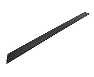 Quarter Window Vertical (straight) Trim, Left Black For 911 912 1974-1989  (91154319701)