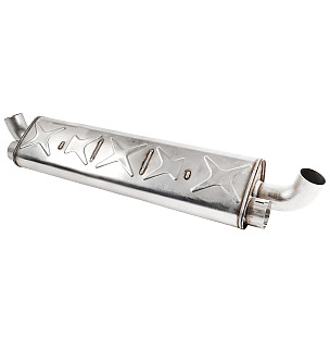Silencer for Porsche 997 Turbo 10-13 &bull; 2010 &bull; 997 Turbo &bull; Coupe &bull; Manual Gearbox, 6 Speed