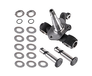 Front spindle, complete for 356A t2 through 356B t6.  LEFT  (64434100700)