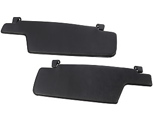 Sun Visor Set, Left And Right, Black For 911 912 Targa 1969-1989  (SIC73103142SET)