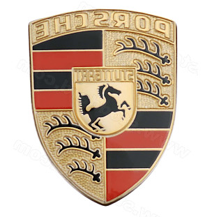 Self-adhesive logo protecting bodywork from flying stones for Porsche 912 &bull; 1966 &bull; 912 1.6 &bull; Coupe &bull; Manual Gearbox, 4 Speed