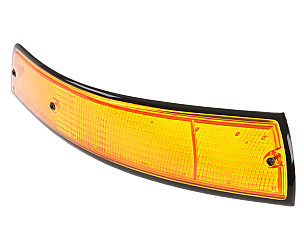 USA-Spec Front Turn Signal Lens, Right With Black Trim. 1973 911  (SIC63194800)