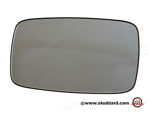 Mirror Glass (flat) For Driver's Side Exterior Mirror. 911 1976-1986  (91173103508)
