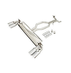 Rear exhaust for Porsche Cayenne 955 03-06 &bull; 2003 &bull; Cayenne Turbo &bull; Automatic Gearbox