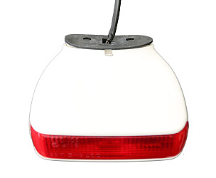 Center Mount Rear Stop Brake Light- External, 911 1986-1989 Without Spoiler  (91163107101)