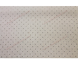 Ivory Perforated German Vinyl Headliner For 356A, 356B And 356C Coupe W/O Sunroof  (64455550100)