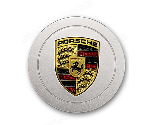 Center Cap, With Fully Painted Crest, Celebrating 30th Anniversary Of The 964.  (EXC96403800)