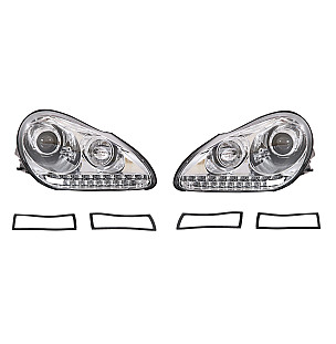 Front headlight for Porsche Cayenne 955 03-06 &bull; 2003 &bull; Cayenne V6 &bull; Manual Gearbox, 6 Speed
