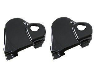 Seat Recliner Mechanism Cover, Complete Set, Black For 911 912 1969-1973. 1 Set Per Car  (90152191501SET)