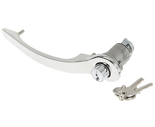 Door Handle, Right, Complete With Lock And Keys For 911 912 1965-1967  (SIC53106220)