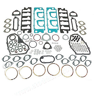 Set of engine gaskets for Porsche 911 84-86 &bull; 1984 &bull; 3.2 &bull; Coupe &bull; Manual Gearbox, 5 Speed