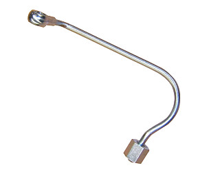 Metal Oil Feed Line, Left.911 1983 (late)-1989.  (93010734706)