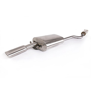 Sports stainless steel final silencer for 924 944 968 for Porsche 944 85-88 &bull; 1987 &bull; 944 S &bull; Coupe &bull; Manual Gearbox, 5 Speed