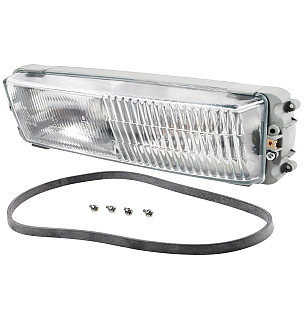Glass for high-intensity and fog lamp for Porsche 944 85-88 &bull; 1987 &bull; 944 Turbo &bull; Coupe &bull; Manual Gearbox, 5 Speed