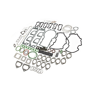 Set of engine gaskets for Porsche 911 Turbo + 965 &bull; 1993 &bull; 3.6 Turbo &bull; Coupe &bull; Manual Gearbox, 5 Speed