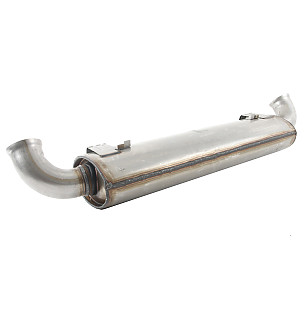 Original silencer for full original restoration for Porsche 964 &bull; 1989 &bull; 964 Carrera 4 &bull; Coupe &bull; Manual Gearbox, 5 Speed