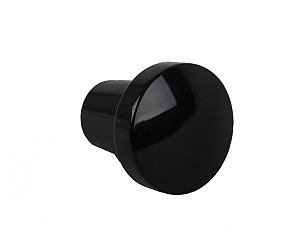 Black Trunk, Engine Lid And Fresh Air Vent Pull Knob With 5mm Thread. 356  (NLA55281100BLK)