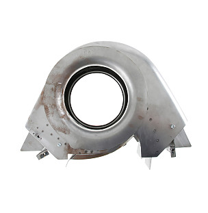 Metal plate for engine / fan, 356 carrera for Porsche 356A &bull; 1958 &bull; 1600 Carrera Gs (692/2) &bull; Cabrio A T2 &bull; Manual Gearbox, 4 Speed