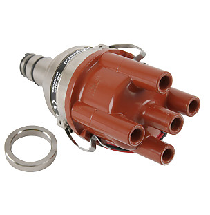 Distributor cover / distributor rotor / platinum points / capacitor / distributor for Porsche 914 &bull; 1970 &bull; 914/4 1.7 &bull; Manual Gearbox, 5 Speed