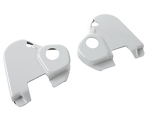Seat Recliner Cover Set, Gray For Passenger Seat 356C  911 912 1965-1967  (64452191500SET)