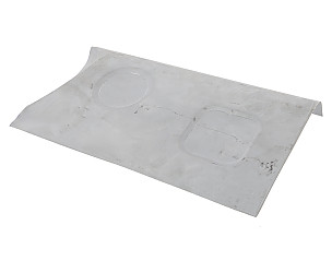 LOWER METAL PLATE IN FRONT OF THE REAR SEATS  (99A000555957)