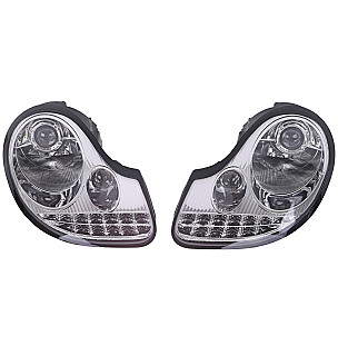 Front headlight for Porsche Boxster 986 97-04 &bull; 2000 &bull; Boxster 2.7 &bull; Cabrio &bull; Manual Gearbox, 5 Speed