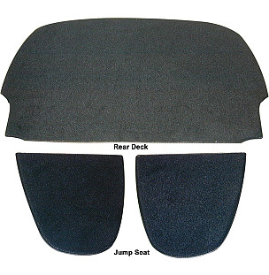 Rear parcel shelf / seat well for Porsche 911 Turbo + 965 &bull; 1991 &bull; 3.3 Turbo &bull; Coupe &bull; Manual Gearbox, 5 Speed