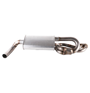 Bursch sports exhaust system for Porsche 914 &bull; 1970 &bull; 914/4 1.7 &bull; Manual Gearbox, 5 Speed