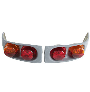 Tail and number plate light for Porsche 911 R &bull; 1967
