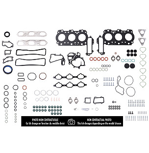 Set of engine gaskets for Porsche Boxster 986 97-04 &bull; 2000 &bull; Boxster S 3.2 &bull; Cabrio &bull; Manual Gearbox, 6 Speed