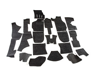 SMOOTH INTERIOR CARPET  911 TARGA 65-73 BLACK  (99A000071244)