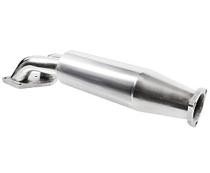 LEFT SIDE STAINLESS STEEL SILENCER  (99A000071283)