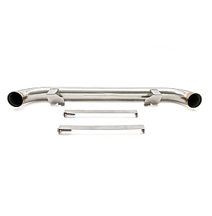 Cup tube (replaces crosswise silencer) for Porsche 964 &bull; 1989 &bull; 964 Carrera 4 &bull; Coupe &bull; Manual Gearbox, 5 Speed