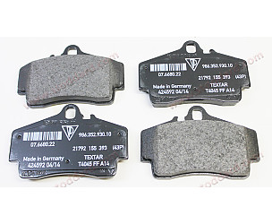 Brake Pad Set, Rear, For Boxster 986 987 1997-2008  (98635293910)