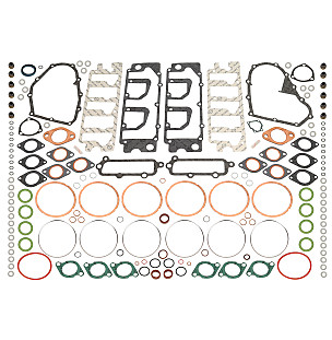 Set of engine gaskets for Porsche 911 74-77 + 912E &bull; 1974 &bull; 2.7 Carrera &bull; Coupe &bull; Manual Gearbox, 5 Speed