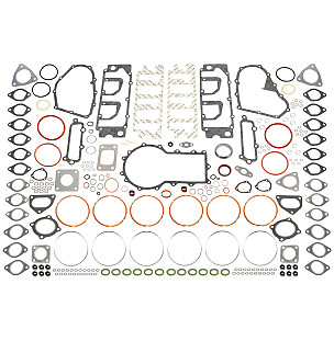 Set of engine gaskets for Porsche 911 Turbo + 965 &bull; 1976 &bull; 3.0 Turbo &bull; Coupe &bull; Manual Gearbox, 4 Speed