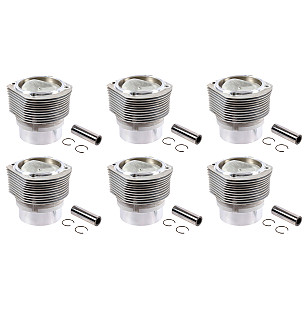 Cylinder pistons / rings for Porsche 911 74-77 + 912E &bull; 1974 &bull; 2.7 &bull; Coupe &bull; Automatic Gearbox