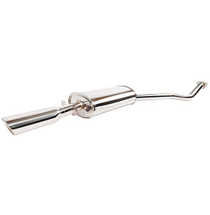 Sports stainless steel final silencer for 924 944 968 for Porsche 944 85-88 &bull; 1986 &bull; 944 2.5 &bull; Coupe &bull; Manual Gearbox, 5 Speed