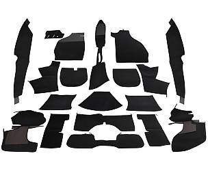INTERIOR CARPET 911 TARGA 74-83 BLACK  (99A000073069)
