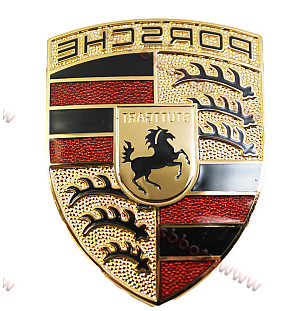 Self-adhesive logo protecting bodywork from flying stones for Porsche 997 05-08 &bull; 2005 &bull; 997 C2 &bull; Coupe &bull; Manual Gearbox, 6 Speed