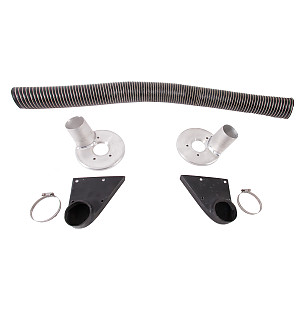 Brake cooling kit for Porsche 911 Turbo + 965 &bull; 1980 &bull; 3.3 Turbo &bull; Coupe &bull; Manual Gearbox, 4 Speed