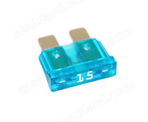 Blade-Style Fuse, Blue, 15 Amp  (N0171316)