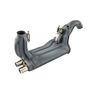 Heat exchanger for Porsche 356C &bull; 1963 &bull; 1600 Sc (616/16) &bull; Coupe Reutter C &bull; Manual Gearbox, 4 Speed