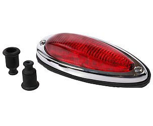 Teardrop Taillight Assembly, Red, Right,  With Oe Markings. 356A, 356B, 356C.  (64463140400)