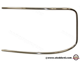 Front Windshield Trim, Right, For 356B T6 And 356C Cabriolet  (64454191226)