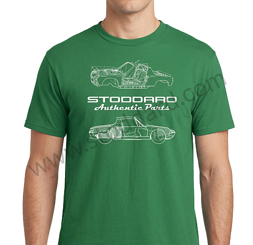 TIG91400L - **T-Shirt 914 Large Green for Porsche 