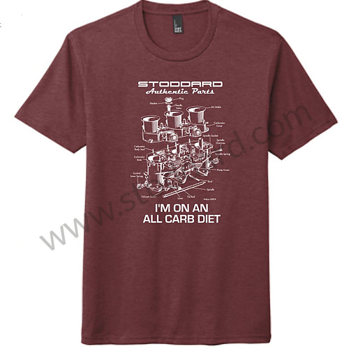 TIGWEB00S - Weber shirt Maroon Small for Porsche 